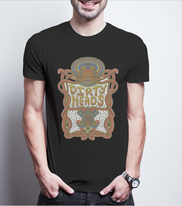 Dirty Heads Psychedelic Octopus T-Shirt