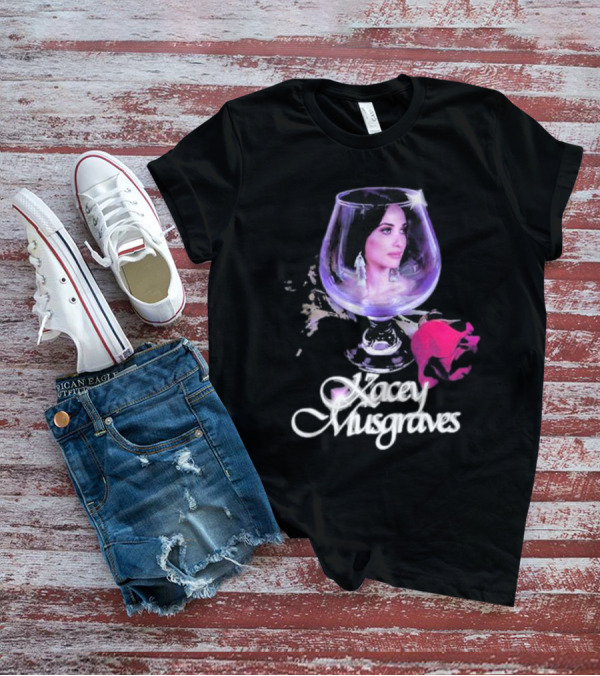 Kacey Musgraves Rose In Glass T-Shirt