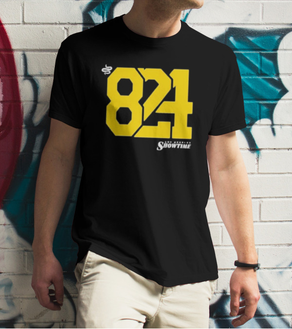 824 Los Angeles Showtime Mamba Day Unity Reptile T-Shirt