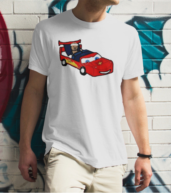 Nbapaint Kyle Snooze-ma With Racing Car T-Shirt