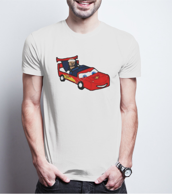Nbapaint Kyle Snooze-ma With Racing Car T-Shirt