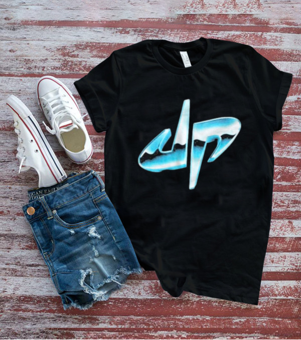 Dude Perfect DP Chrome Blue T-Shirt