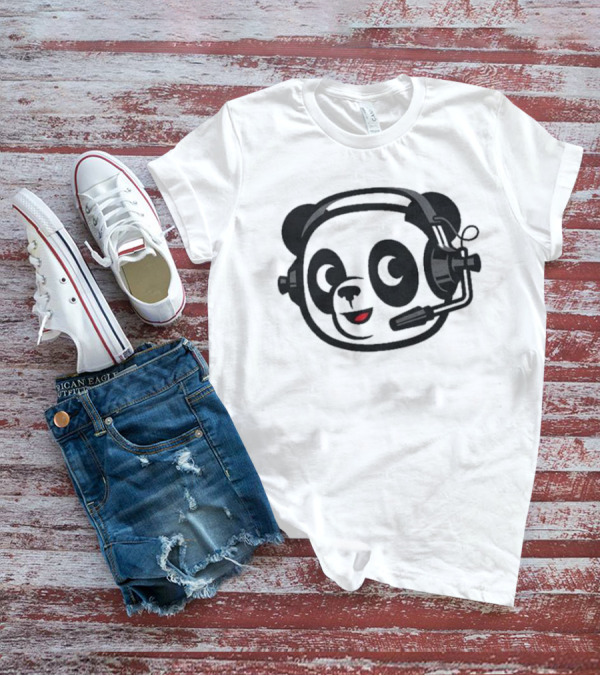 Dude Perfect Panda Headset T-Shirt