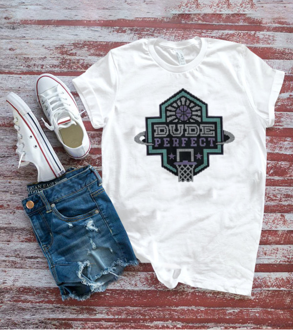 Dude Perfect Basketball Scoreboard T-Shirt