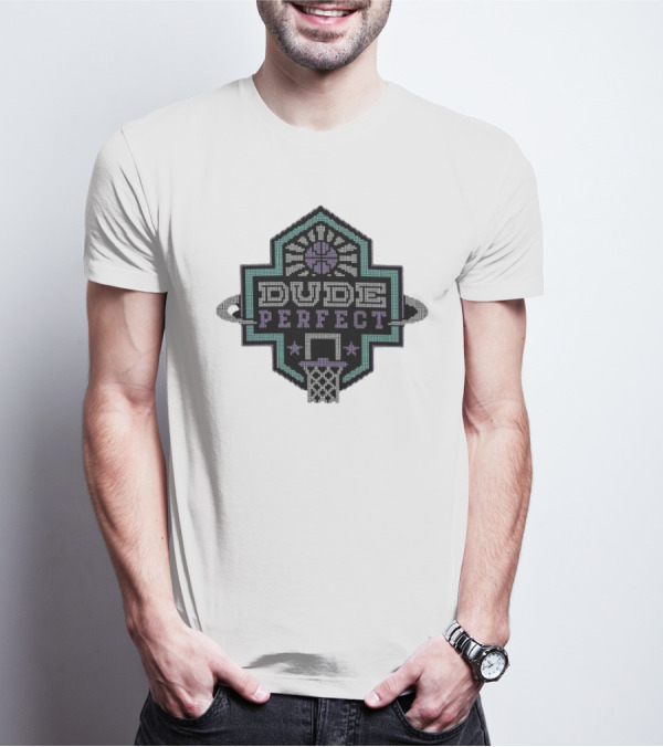Dude Perfect Basketball Scoreboard T-Shirt