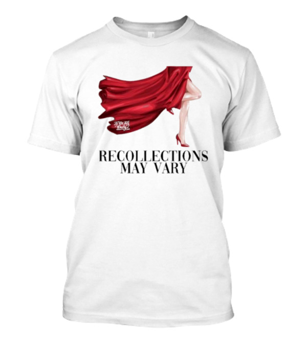 Kate Middleton Catherine Princess Of Wales Recollections May Vary Red Dress T-Shirt