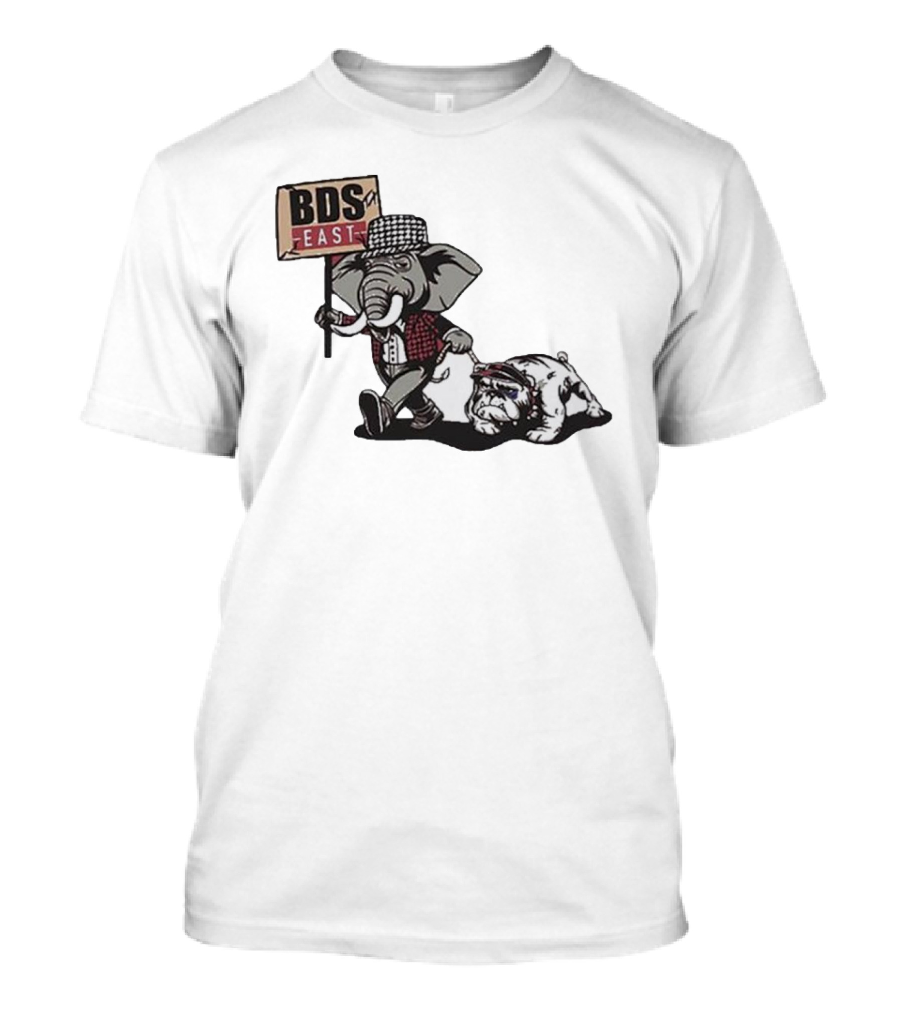 Alabama Crimson Tide Elephant With Bulldog BDS East T-Shirt