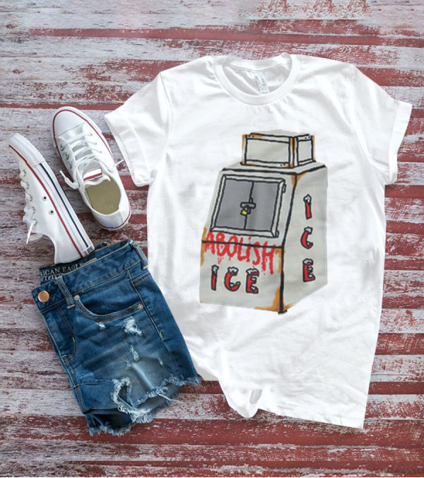 Alexandria Ocasio Cortez Abolish ICE Political Statement Freezer T-Shirt
