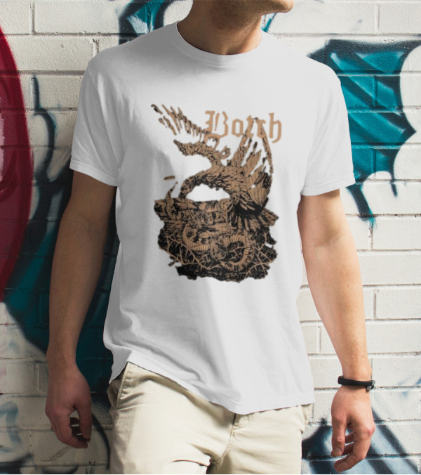 Botch Eagle And Snake Medieval Gothic T-Shirt