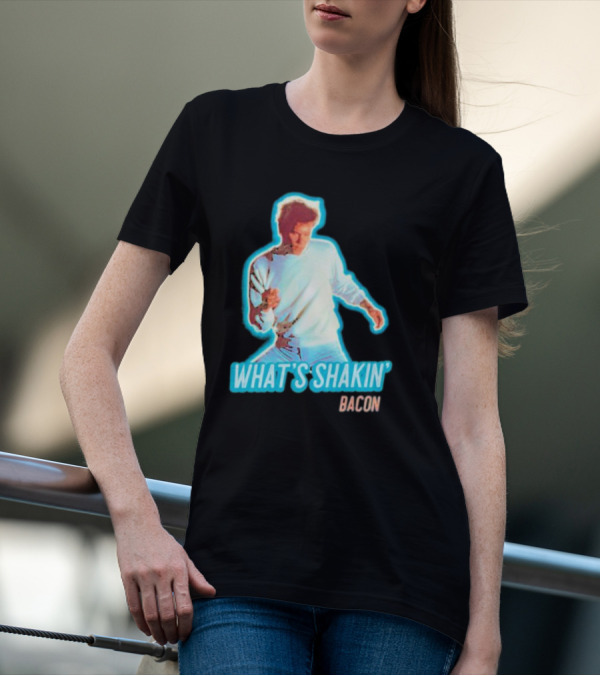 Footloose 40th Anniversary What’s Shakin’ Bacon Retro Dance T-Shirt