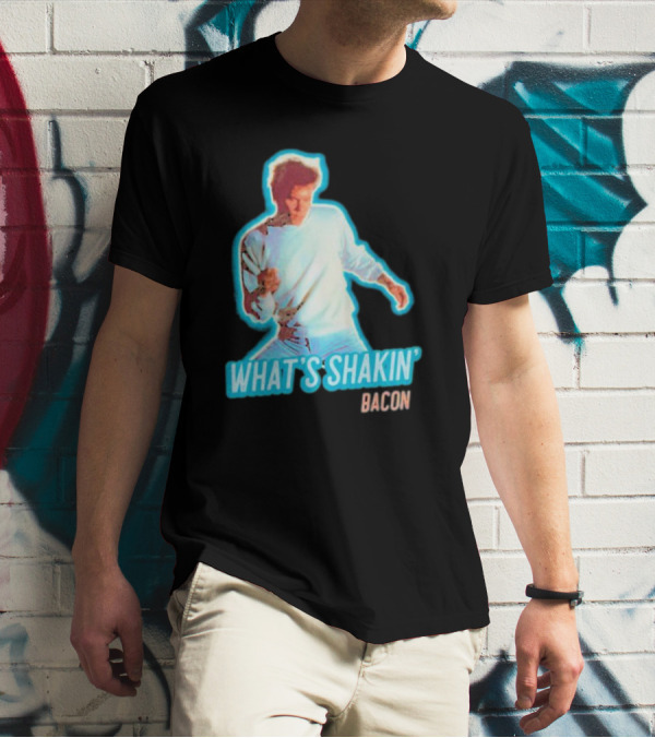 Footloose 40th Anniversary What’s Shakin’ Bacon Retro Dance T-Shirt