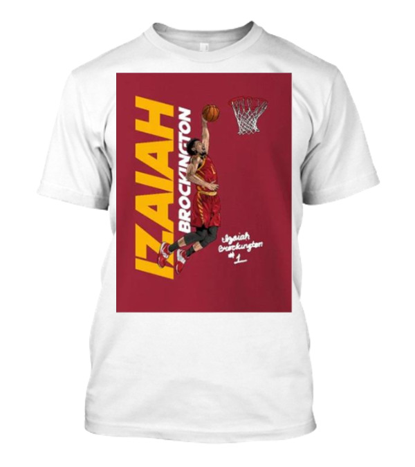 Izaiah Brockington Basketball Dunk #1 Youth T-Shirt