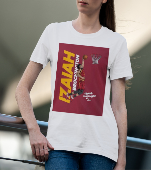 Izaiah Brockington Basketball Dunk #1 Youth T-Shirt