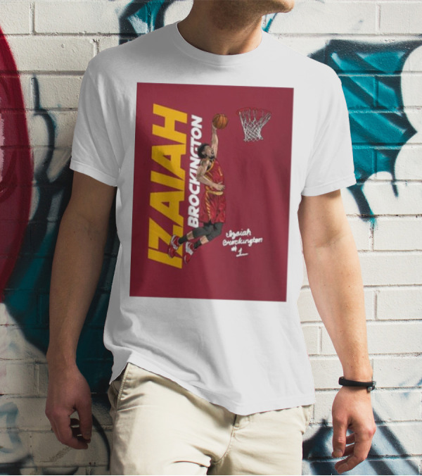 Izaiah Brockington Basketball Dunk #1 Youth T-Shirt