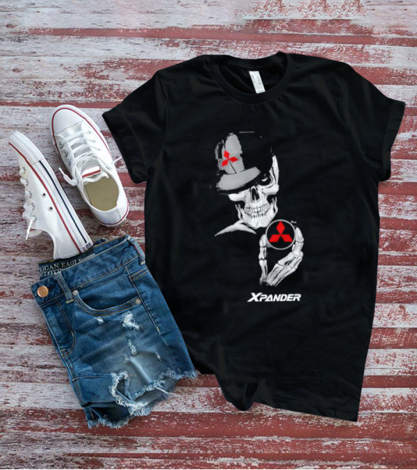Xpander Skeleton Mitsubishi Logo Cap T-Shirt