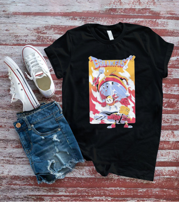 Breakfast Quest Heroes Toast Battlers T-Shirt