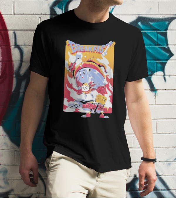 Breakfast Quest Heroes Toast Battlers T-Shirt
