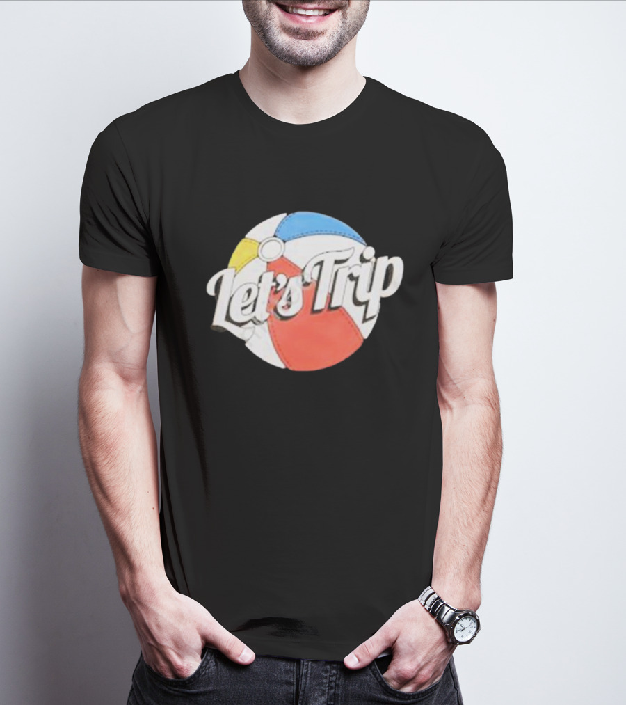 Sturniolo Let's Trip Vibrant Beach Ball T-Shirt