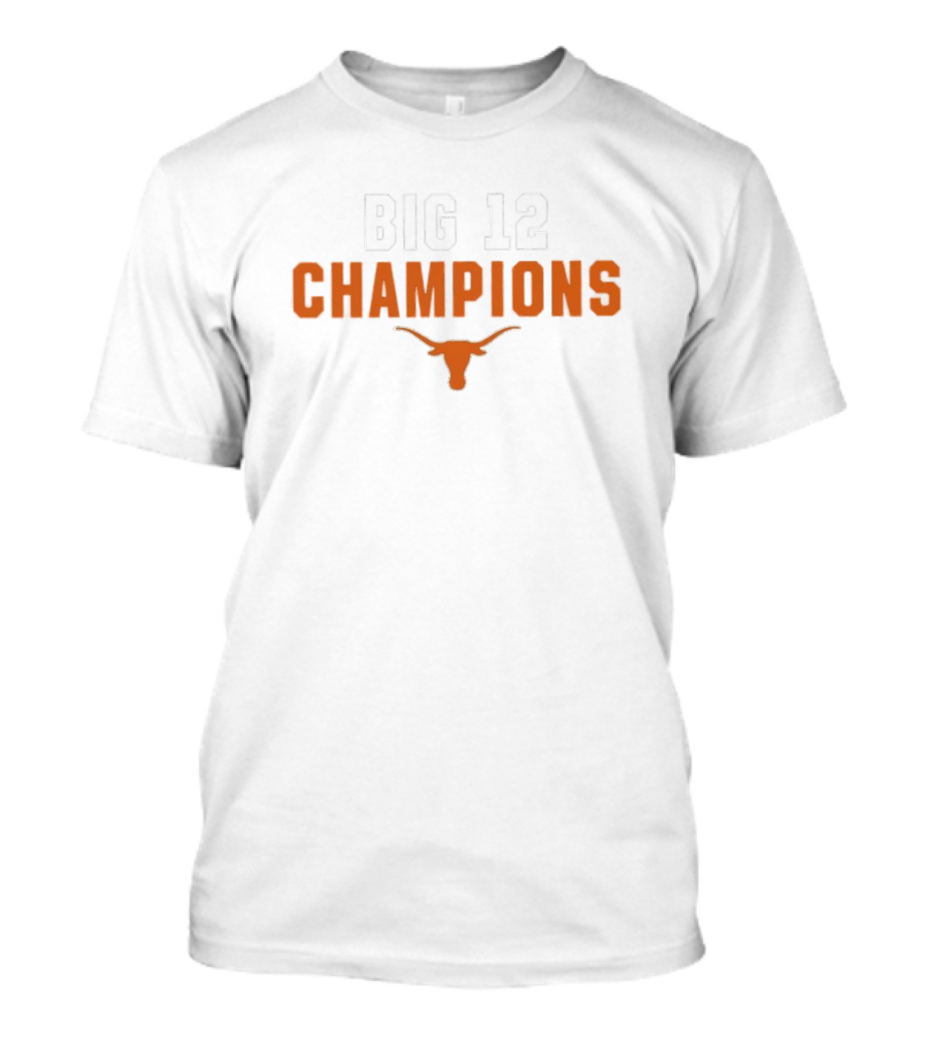 Texas Football Big 12 Champions Horns Up T-Shirt