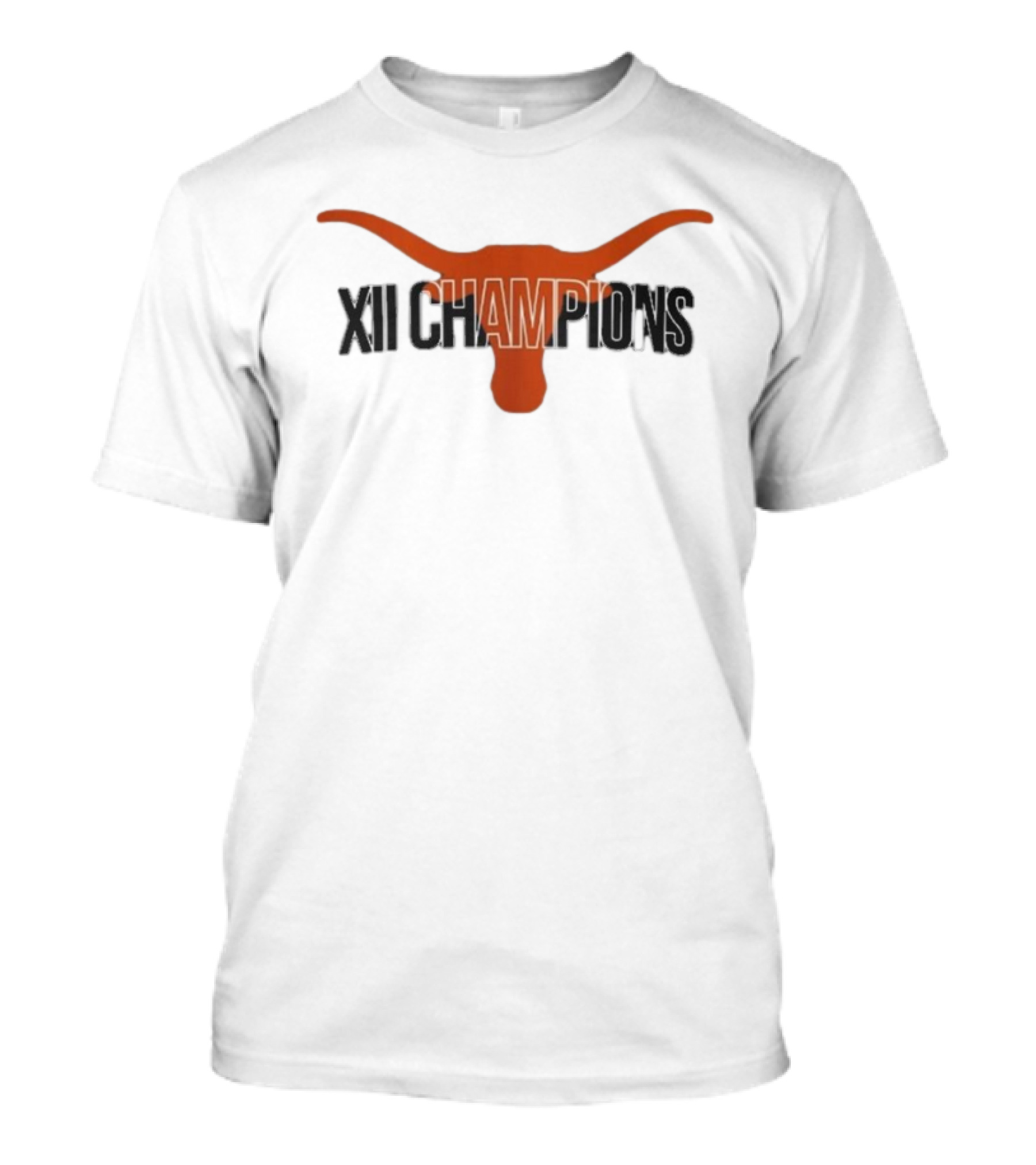 Texas Football Big 12 Champions Horns Up XII Champions T-Shirt