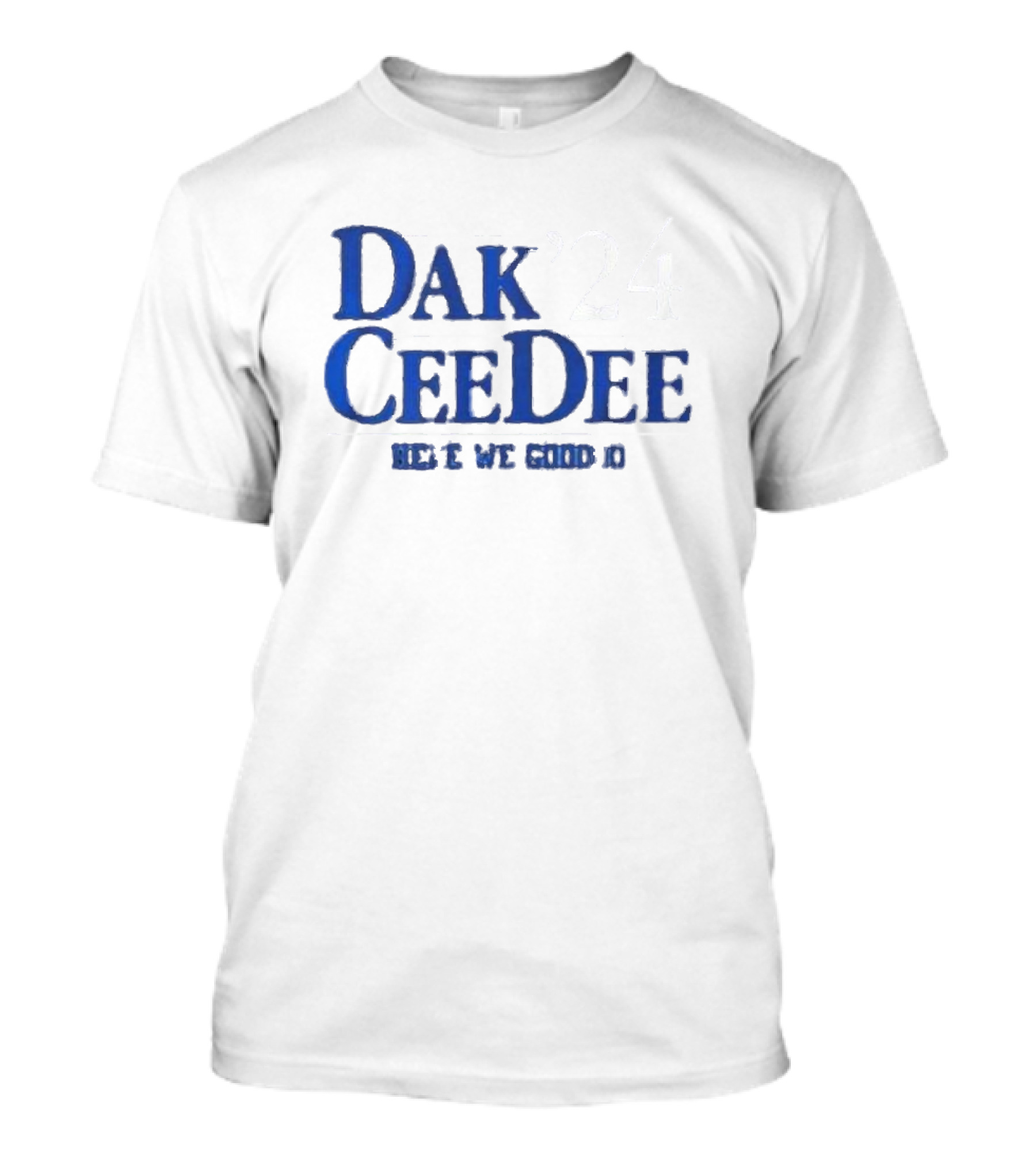 Dak Prescott CeeDee Lamb '24 Here We Go 10 T-Shirt