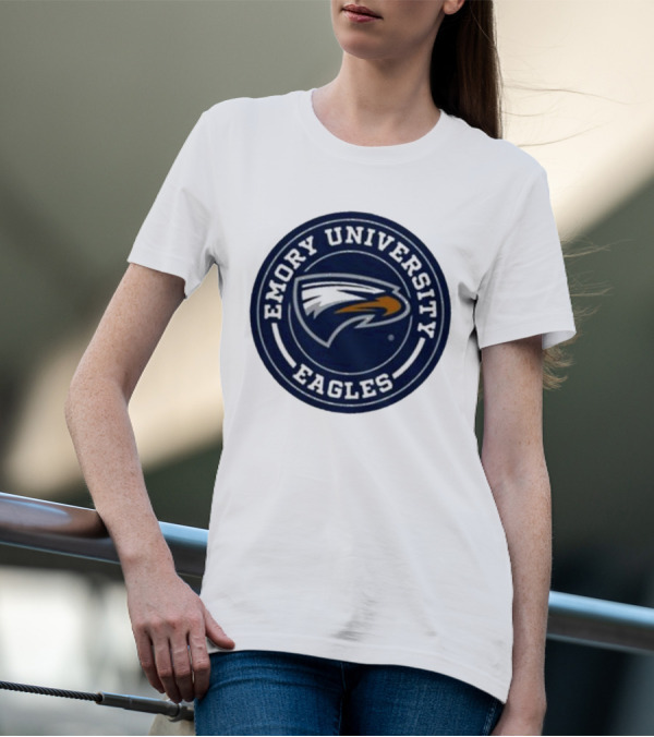 Emory University Eagles Circle Emblem T-Shirt
