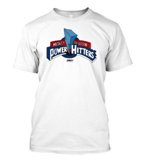 Mighty Sluggin Power Hitters Jomboy Vintage Baseball T-Shirt
