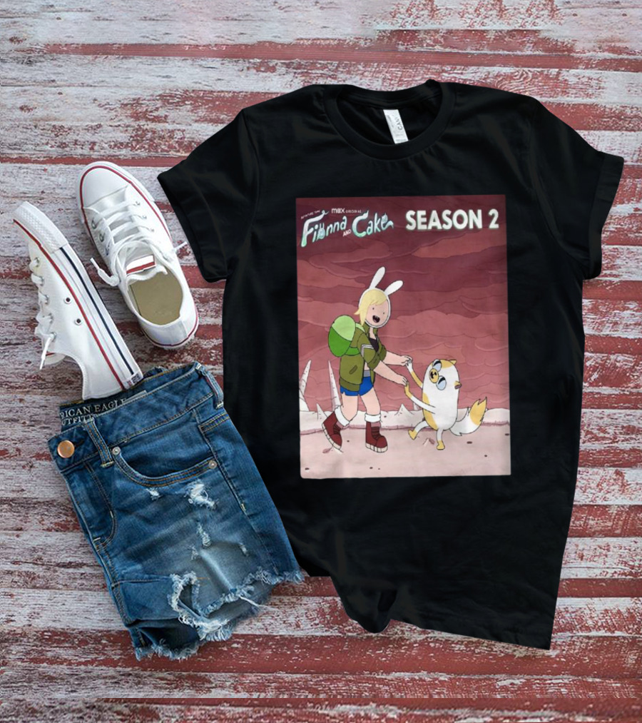Max Original Adventure Time Fionna And Cake Season 2 T-Shirt