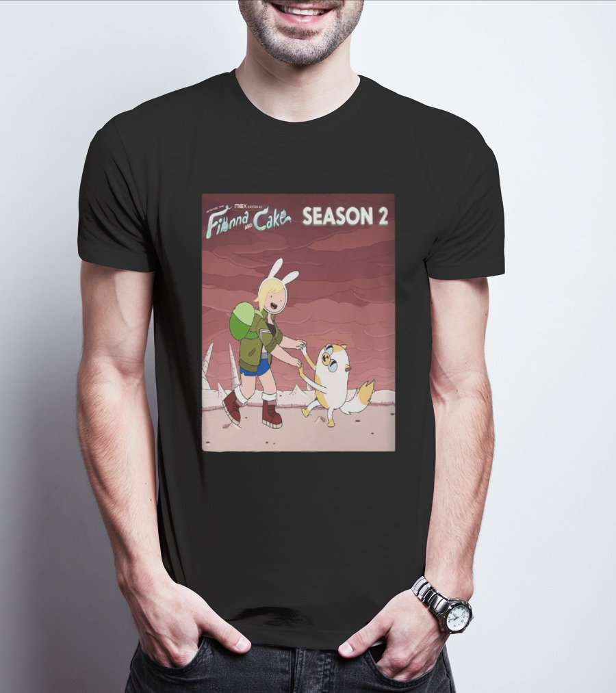Max Original Adventure Time Fionna And Cake Season 2 T-Shirt