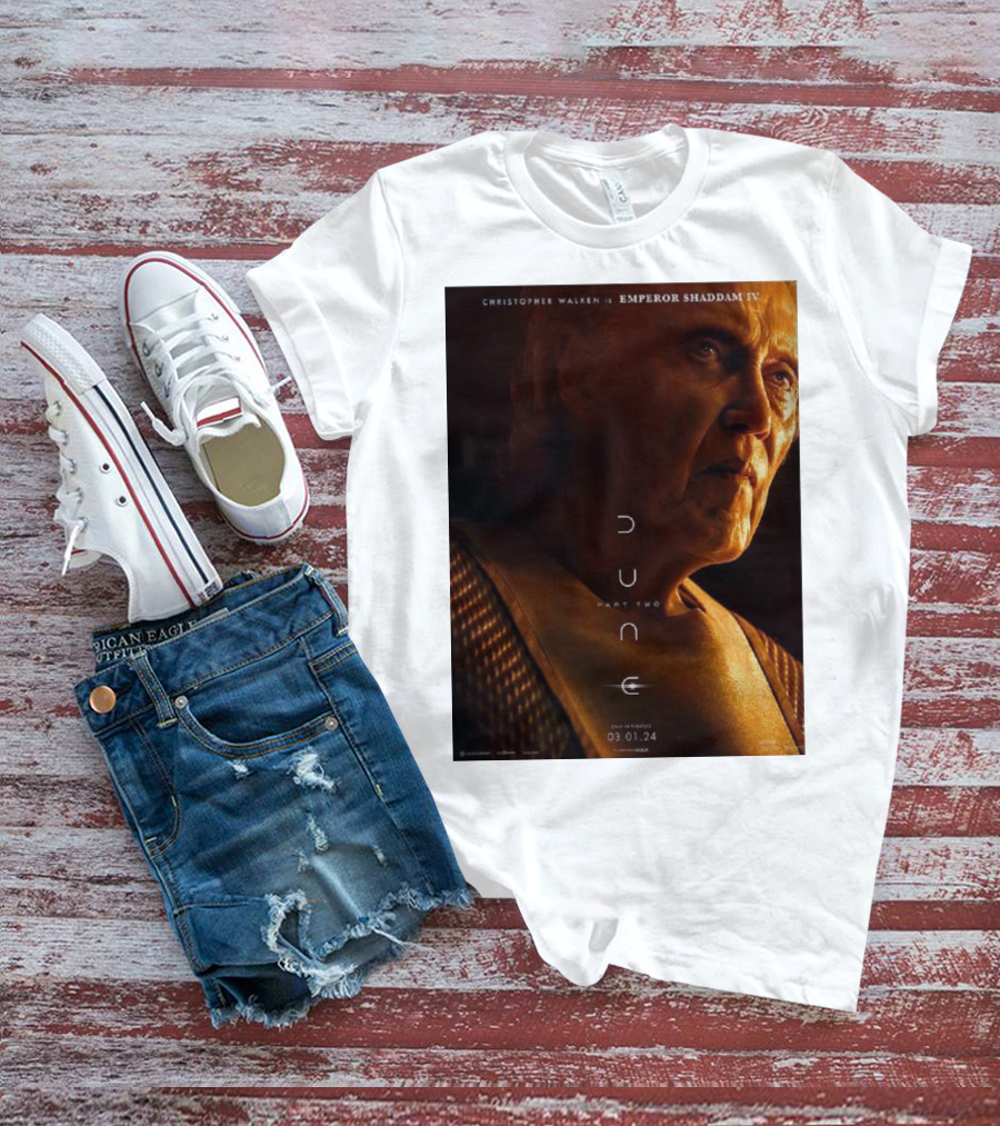 Christopher Walken As Emperor Shaddam IV In Dune Part Two T-Shirt