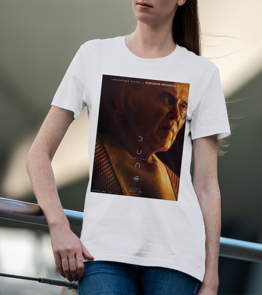 Christopher Walken As Emperor Shaddam IV In Dune Part Two T-Shirt