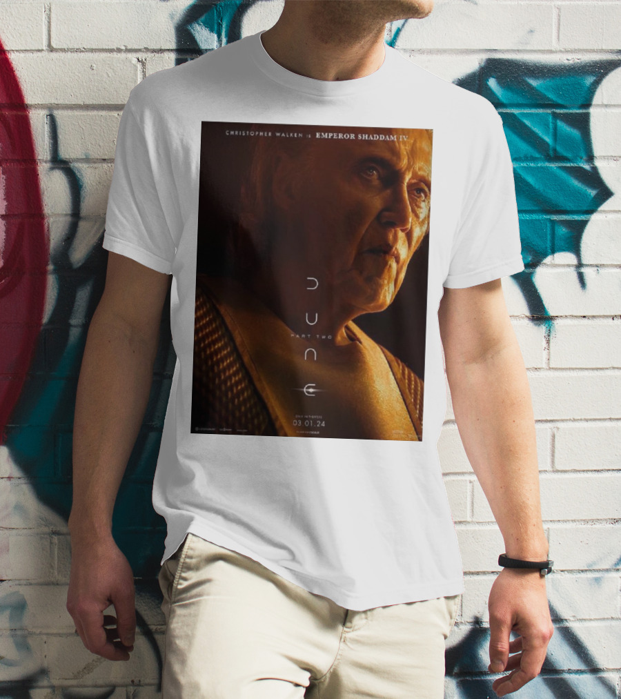 Christopher Walken As Emperor Shaddam IV In Dune Part Two T-Shirt