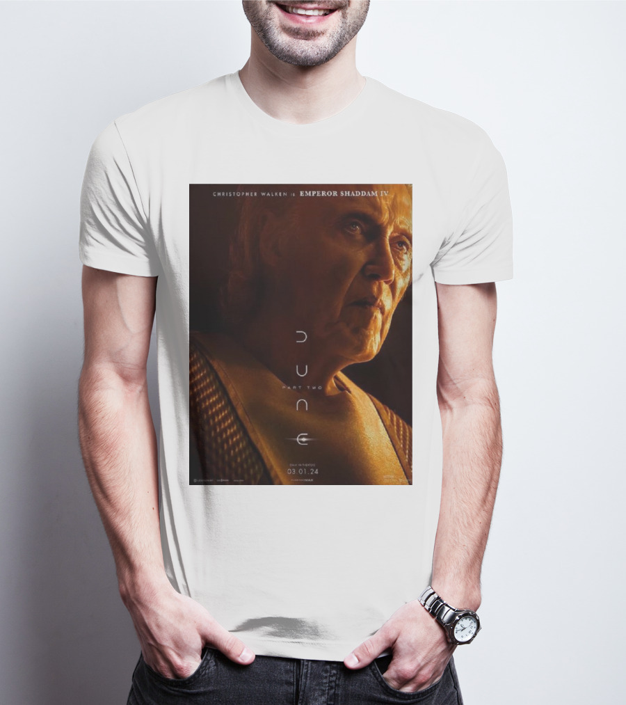 Christopher Walken As Emperor Shaddam IV In Dune Part Two T-Shirt