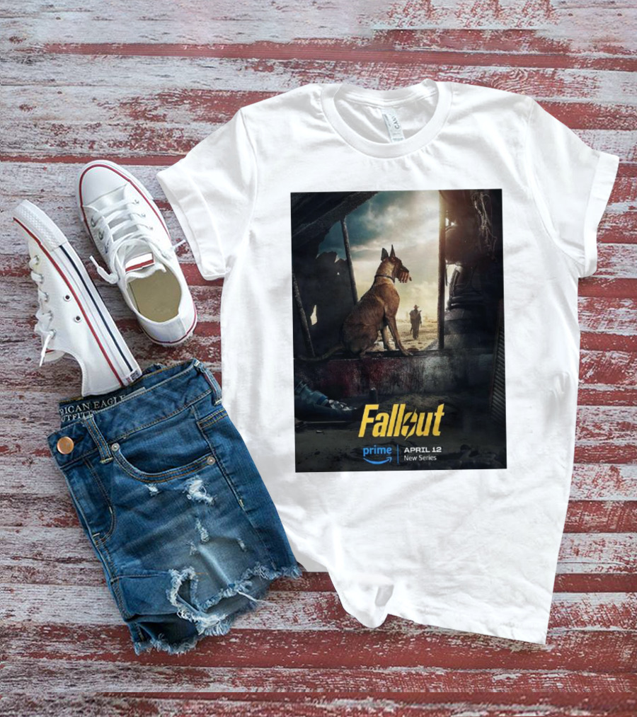 Fallout Prime April 12 New Series Dogmeat T-Shirt