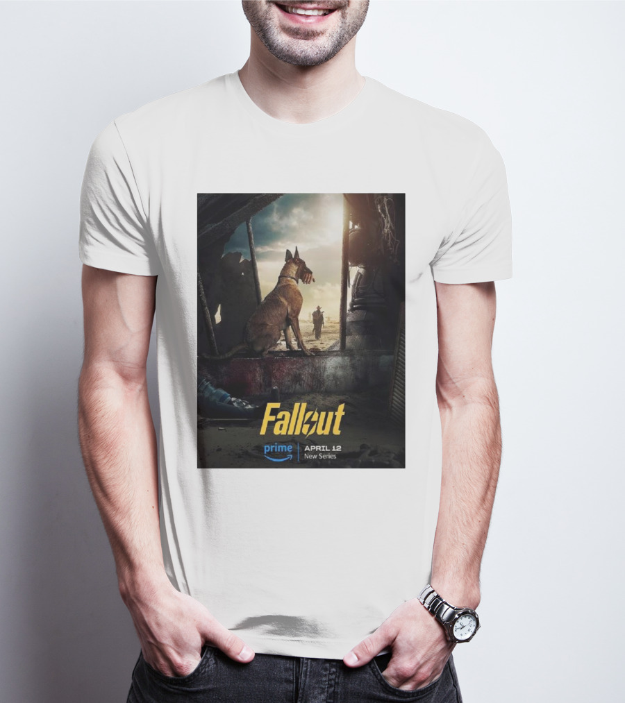 Fallout Prime April 12 New Series Dogmeat T-Shirt