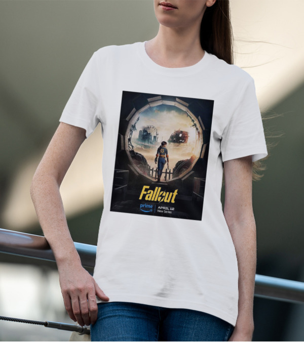 Prime Fallout New Series April 12 Featuring Ella Purnell As Lucy T-Shirt