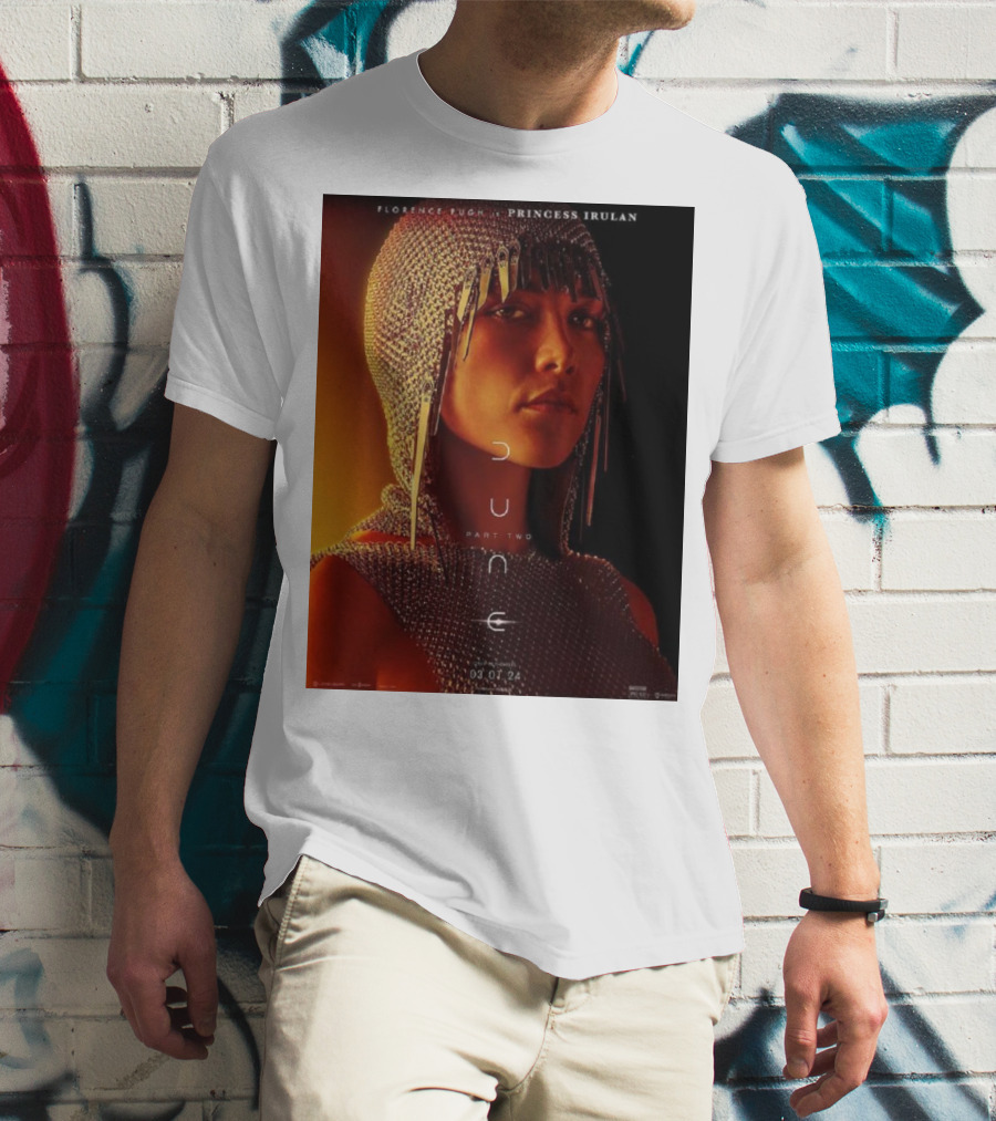 Florence Pugh As Princess Irulan In Dune Part Two March 7 T-Shirt