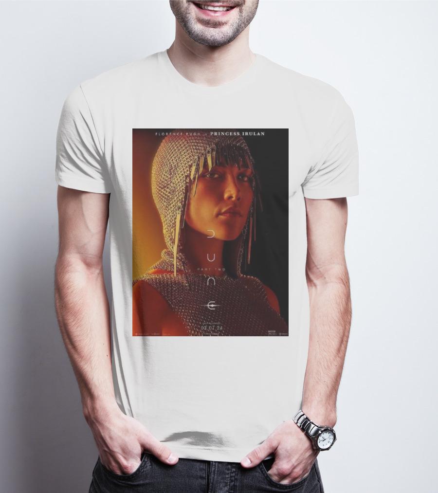 Florence Pugh As Princess Irulan In Dune Part Two March 7 T-Shirt
