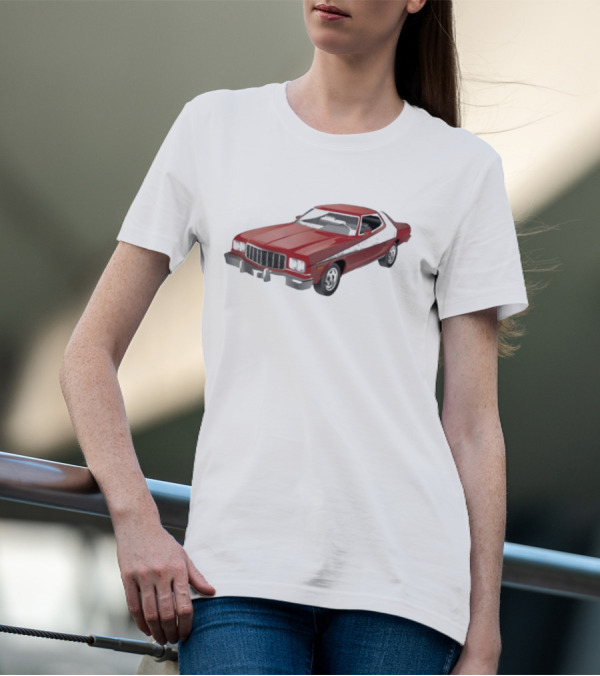 Gran Torino 2024 Vintage Ford Car Retro 70s Classic T-Shirt