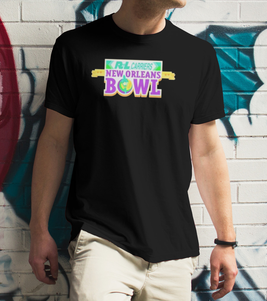 R+L Carriers New Orleans Bowl Season 2023-2024 College Football Bowl Games T-Shirt