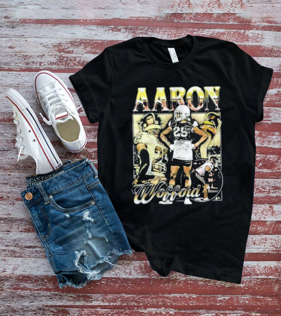 Aaron Wofford Vintage Lightweight Football Player Graphics T-Shirt