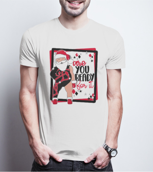 Reputation Taylor's Version Santa Are You Ready For It Santa Wrestler Patchwork Emo Goth T-Shirt