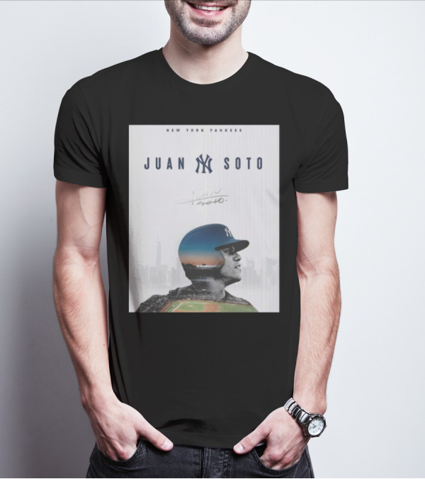 Juan Soto New York Yankees Vintage Merch Soto Yankees T-Shirt