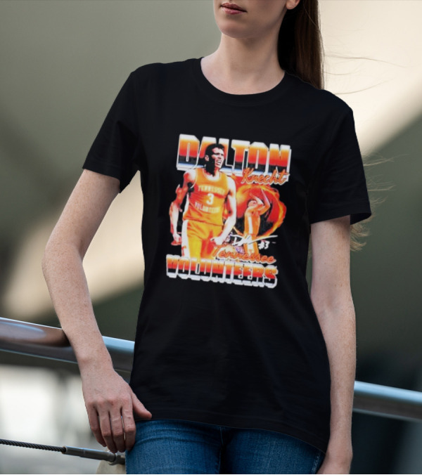 Tennessee Volunteers Dalton Knecht 3 Basketball Vintage T-Shirt