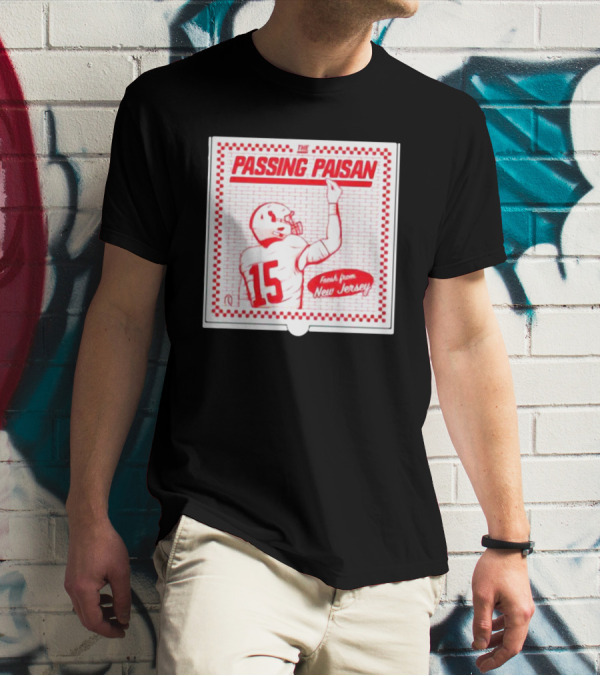 The Passing Paisan Fresh From New Jersey Tommy Devito Athlete Logos Football T-Shirt