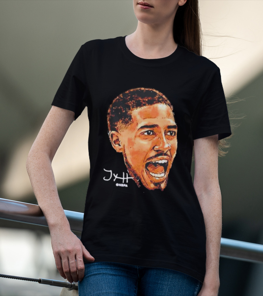 Tyrese Haliburton NBPA Indiana Signature T-Shirt