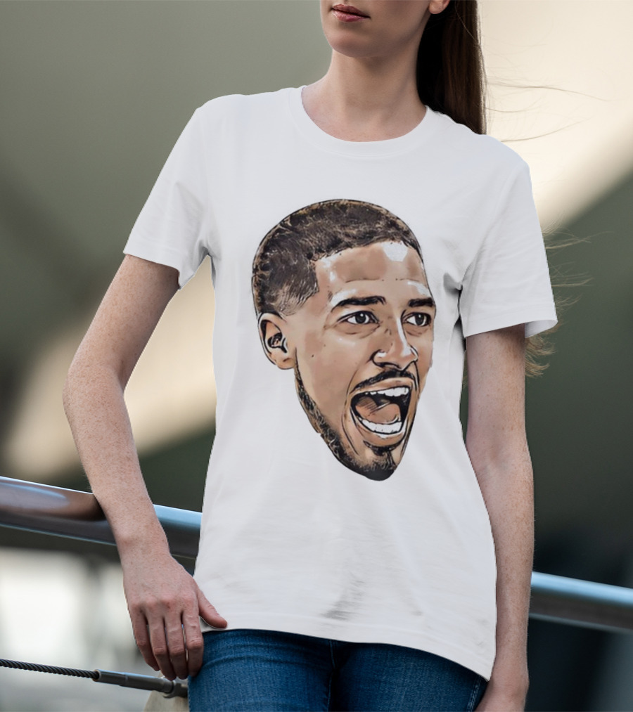 Tyrese Haliburton Indiana Basketball Scream Face T-Shirt