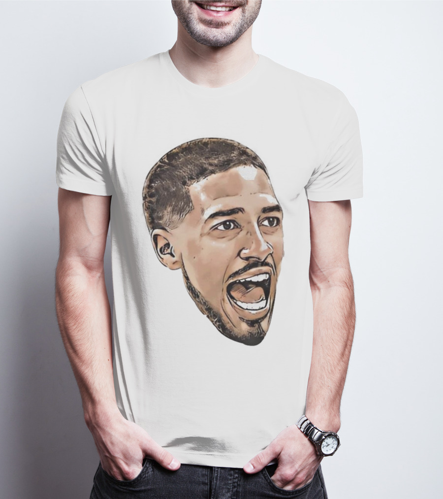 Tyrese Haliburton Indiana Basketball Scream Face T-Shirt