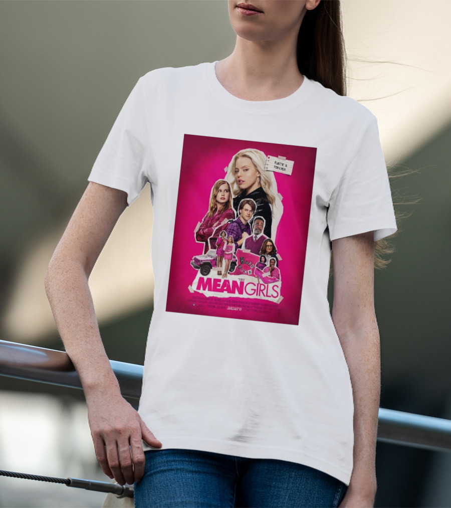 Mean Girls 2024 Plastic Is Forever January 12 Movie T-Shirt