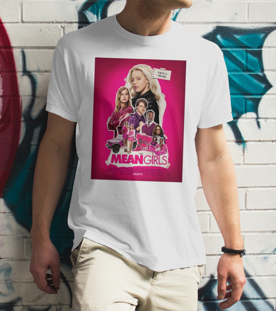 Mean Girls 2024 Plastic Is Forever January 12 Movie T-Shirt